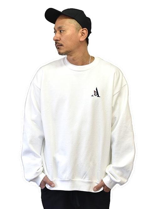 WARAIRE CREWNECK SWEATSHIRT WHITE