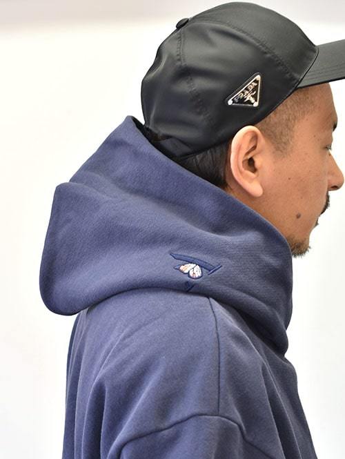 WARAIRE PULLOVER SWEATSHIRT NAVY