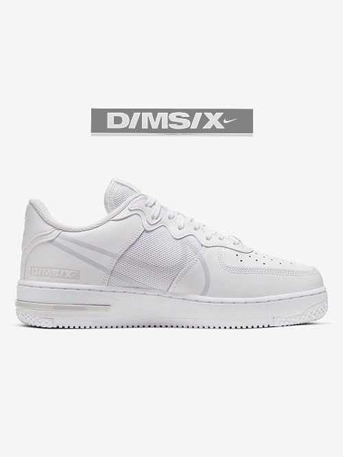 NIKE D/MS/X AIR FORCE 1 REACT 限定 WHITE