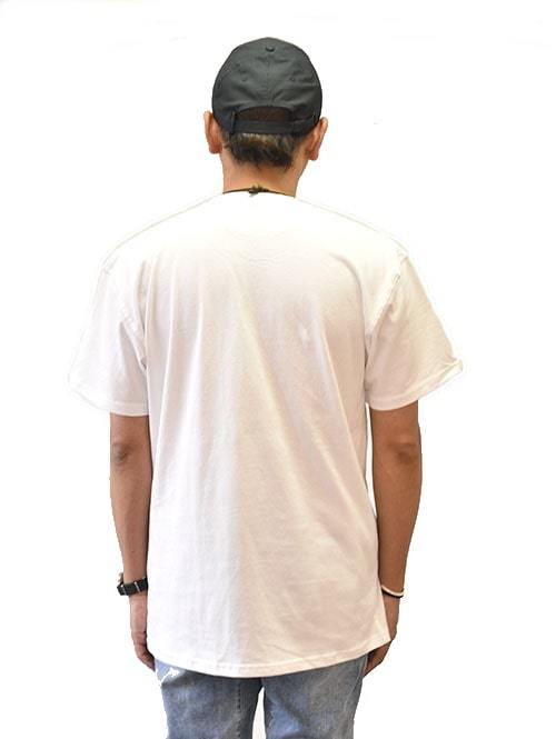 NEXT LEVEL POCKET TEE WHITE