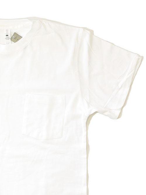 NEXT LEVEL POCKET TEE WHITE