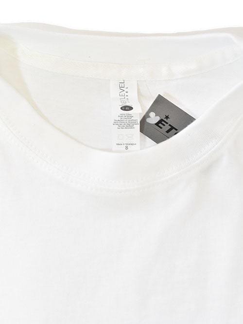 NEXT LEVEL POCKET TEE WHITE