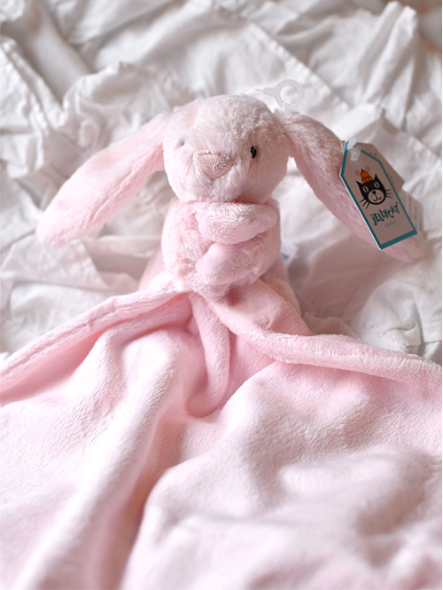 Jellycat Bashful Pink Bunny Soother