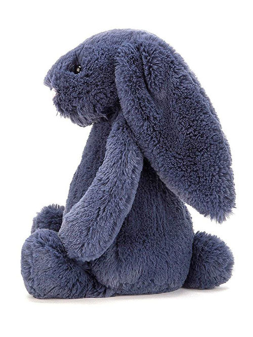 【 Mサイズ /31cm 】Jellycat Bashful Navy Bunny Medium　バシュフルバニー　うさぎの縫いぐるみ