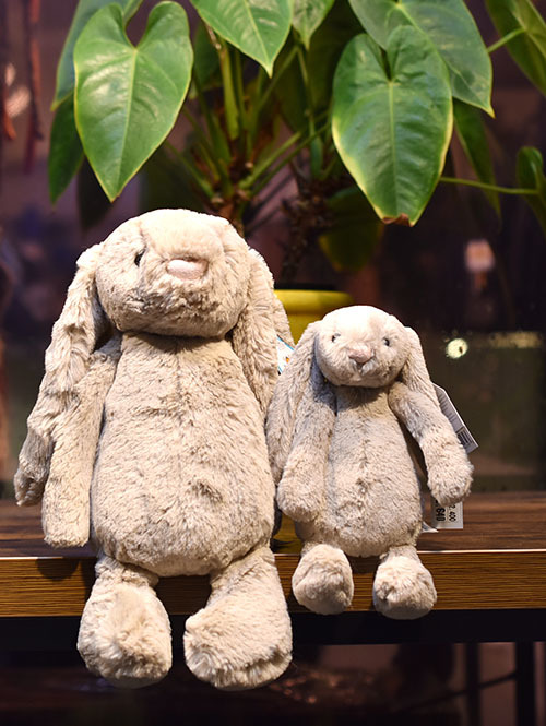 【Sサイズ/18cm 】Jellycat Bashful Beige Bunny Small　バシュフル　ベージュ バニー  小さなウサギの縫いぐるみ