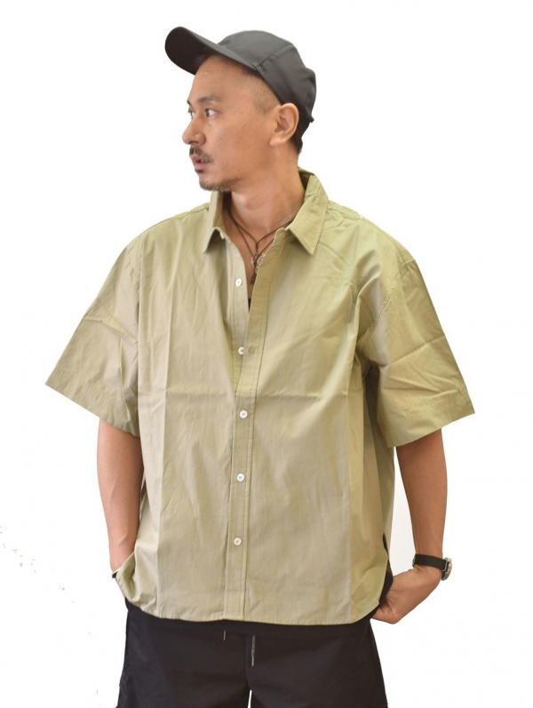ONYRMRK Oversized Shirt Light Olive