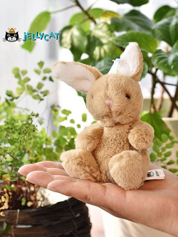 Jellycat POPPET caramel Bunny Baby