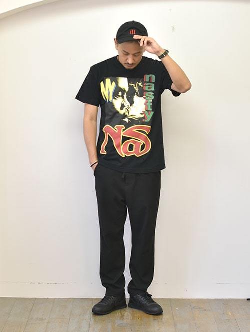 NAS OFFCIAL Nasty Nas Tシャツ Black