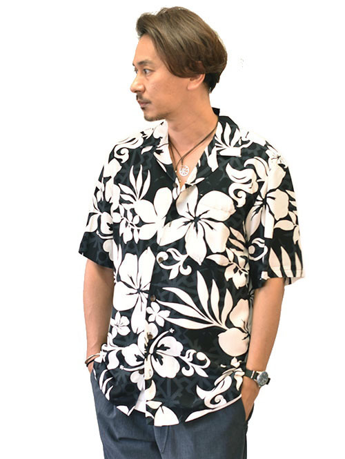 Robert J Clancey ALOHA SHIRT FLOWER BK