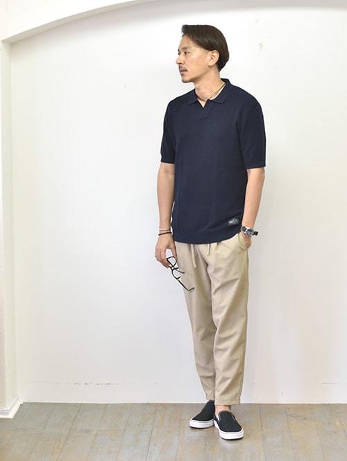 SCOTCH&SODA 薄手上質ニットポロシャツ