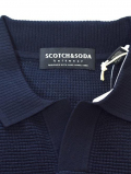 SCOTCH&SODA 薄手上質ニットポロシャツ