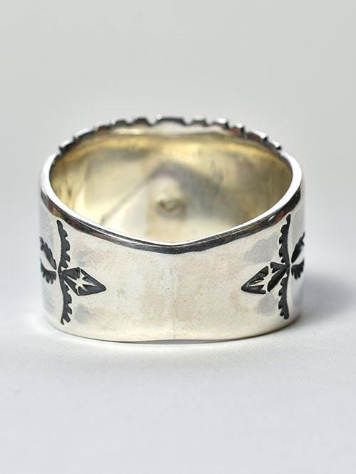 Sunset&Eagle Sunburst 10k Aporro Ring