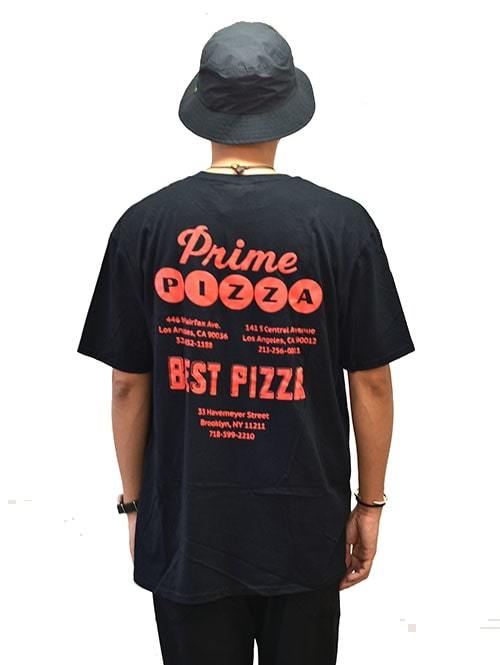 Prime Pizza Tシャツ Black
