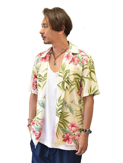 Robert J Clancey ALOHA SHIRT NATURAL