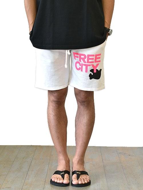 FREE CITY LOGO PRINT ショーツ