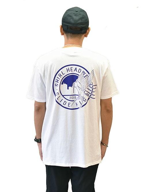 SHIRL Vネック Tシャツ WHITE