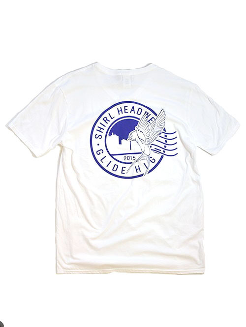 SHIRL Vネック Tシャツ WHITE