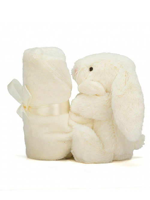 Jellycat Bashful Cream Bunny Soother ジェリーキャット クリームスーザー ミニ ブランケット