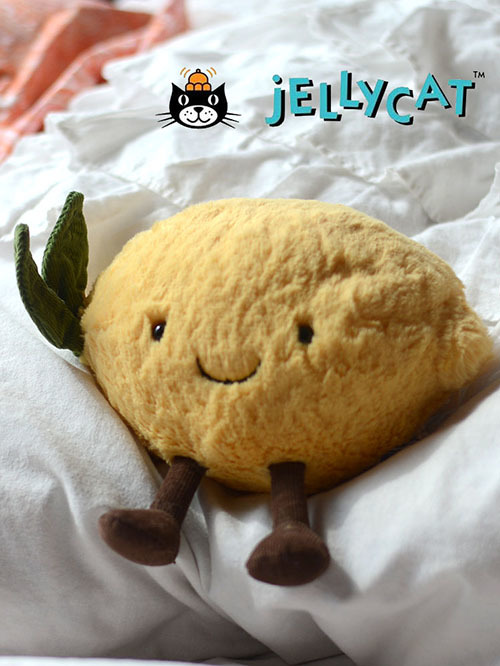 【Sサイズ】Jellycat Amuseable Lemon Small ジェリーキャット 　レモン 　ぬいぐるみ