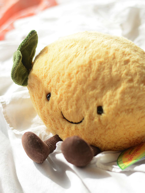 【Sサイズ】Jellycat Amuseable Lemon Small ジェリーキャット 　レモン 　ぬいぐるみ