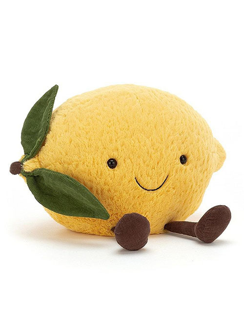 【Sサイズ】Jellycat Amuseable Lemon Small ジェリーキャット 　レモン 　ぬいぐるみ