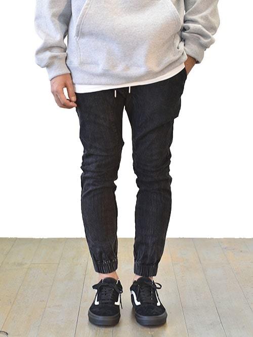 ZANEROBE Sureshot Denim jogger Salt Black ジャパンモデル