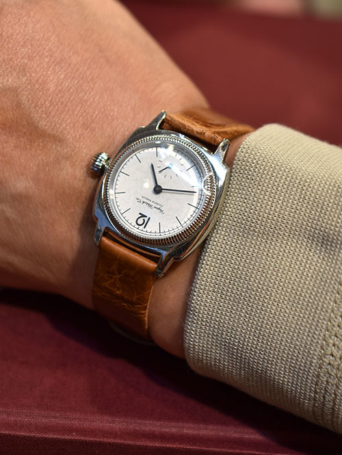 VAGUE WATCH Coussin 12 クロコダイル BROWN