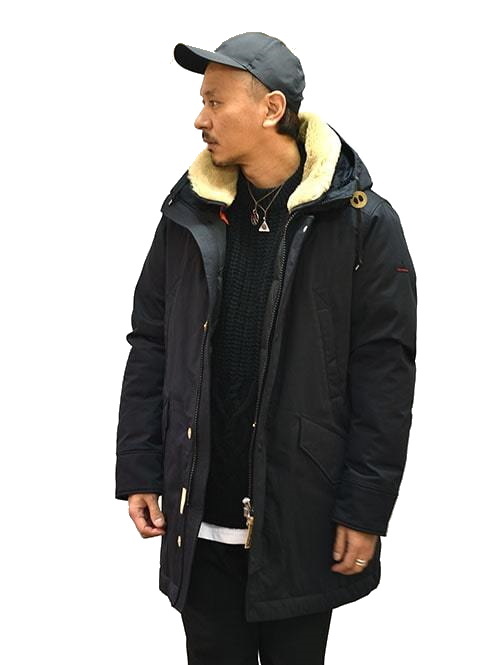 HOLUBAR Sun Valley Down Jacket Black ホルバー