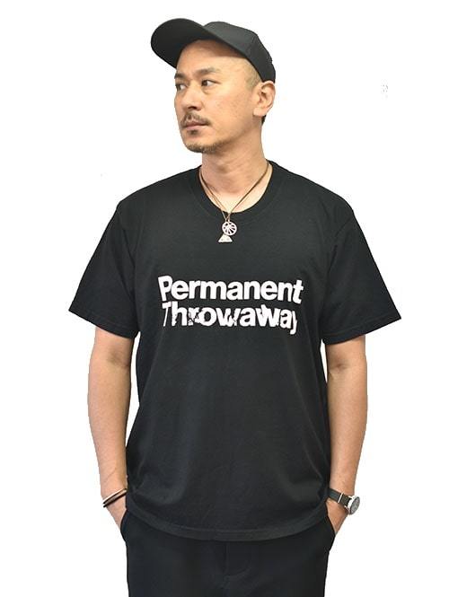 MARVIN Permanent Throwaway T-Shirt Black