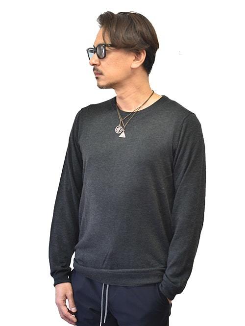 SSEINSE High Gage KNIT チャコール