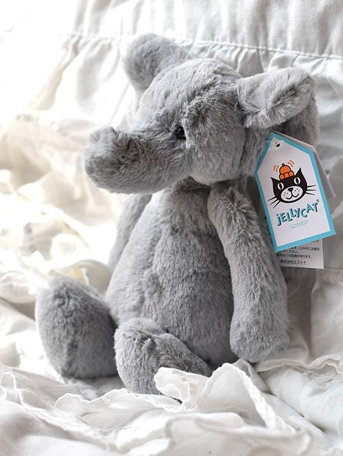 Jellycat Bashful Elephant SMALL ジェリーキャット バシュフル エレファントSサイズ