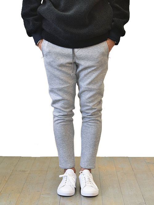 SERGEANT エトフ別注 ダンボールニット ジョガーパンツ GREY