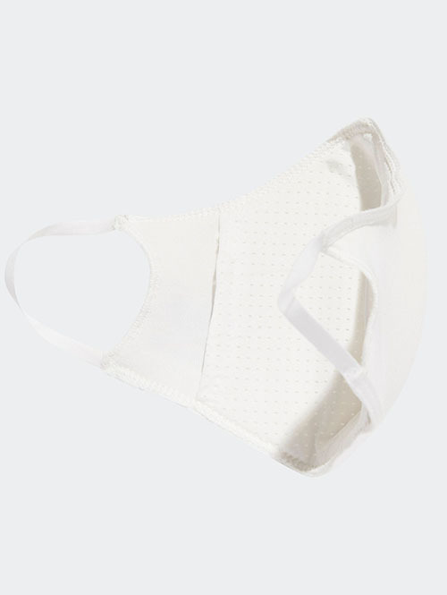 ADIDAS フェイスカバー 3枚組（M/L） / FACE COVERS M/L 3-PACK　WHITE