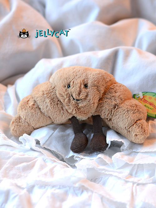 【 L サイズ 】Jellycat Amuseable Croissant　ジェリーキャット アミューズアブル　クロワッサン　パン　　A2CRO