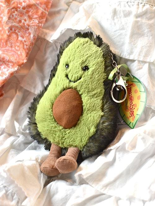 Amuseable Avocado Bag Charm ジェリーキャットアボカド キーホルダー 