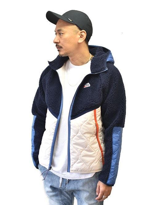NIKE HERITAGE INSULATED JACKET NAVY