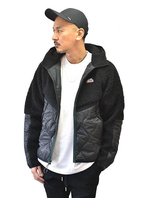 NIKE HERITAGE INSULATED JACKET BLACK