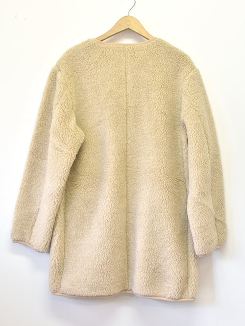 NORTH BY NORTHEAST WOOL BOA COAT Natural を通販 | ETOFFE