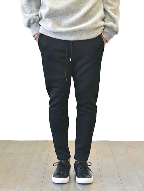 SERGEANT エトフ別注 ダンボールニット ジョガーパンツ BLACK(60509)