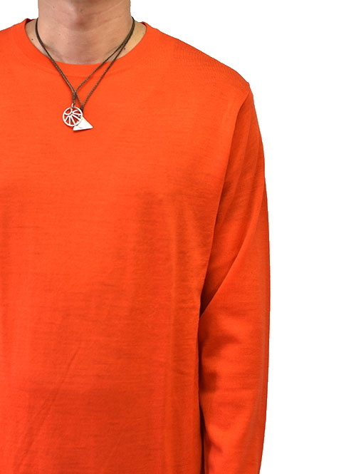 SCOTCH&SODA メリノウール ハイケージニット RED