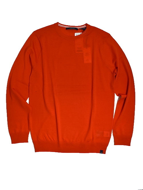 SCOTCH&SODA メリノウール ハイケージニット RED