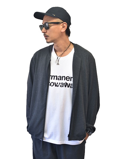 LA MOND LOUNGE SUEDE BLOUSON Grey