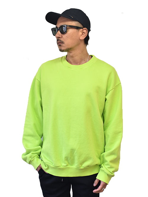 Upcycle  Organic Fleece Crew Neck Green