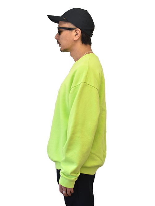 Upcycle  Organic Fleece Crew Neck Green