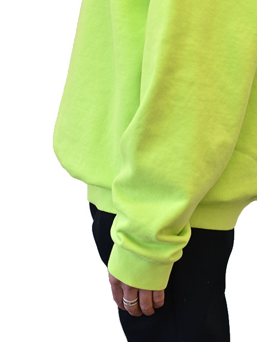 Upcycle  Organic Fleece Crew Neck Green