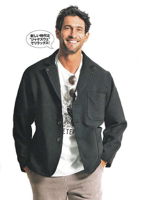 雑誌「SAFARI」掲載 CAL O LINE EASY SUNDAY JACKET