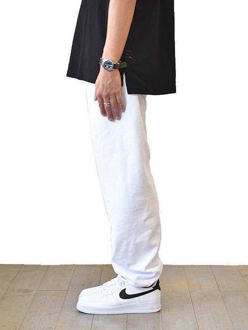 Upcycle  Organic Fleece Pant White