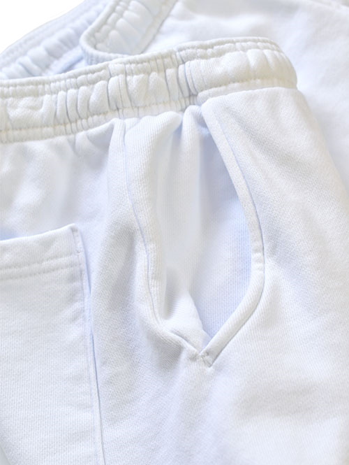 Upcycle  Organic Fleece Pant White