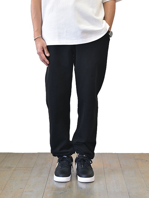 Upcycle Organic Fleece Pant Black