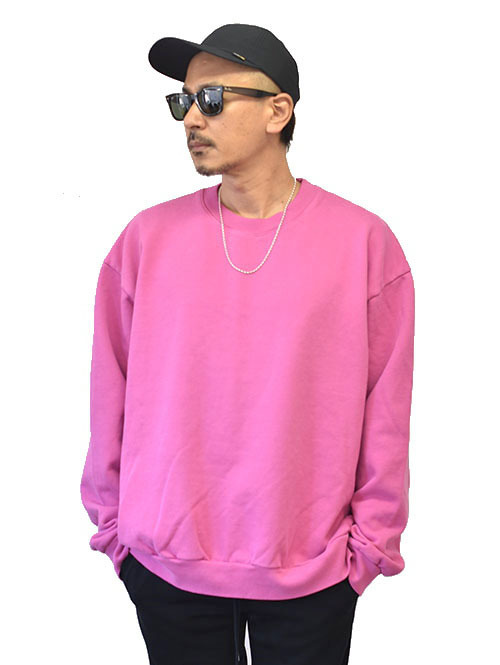 Upcycle  Organic Fleece Crew Neck Ultravioret　再入荷